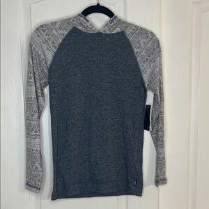 Univibe Gray long sleeve Tshirt Raglan Style
